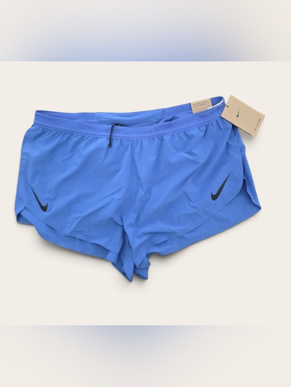 Nike Aeroswift ADV 2" Running Shorts - Men's XL Blue